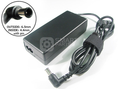 F2 - AC Power Adapter for Fujitsu Siemens - Amilo - M6100 Laptop (3.16A, 6.5x4.4 w/pinTip, 19V, 60W)