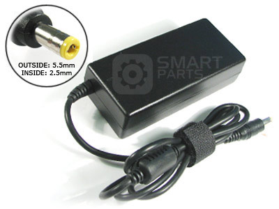 H1 - AC Power Adapter for Hitachi - MX Series - MX-133T Laptop (3.42a, 5.5 x 2.5mm, 19v, 65w)