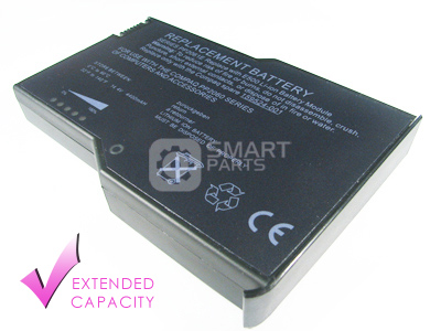BC02E - High Capacity Battery for Compaq Laptops (6600mA, Black, Li-ion, 11.1V)