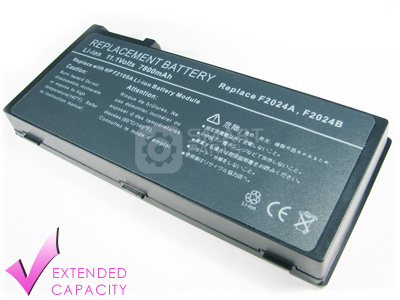 BC10E - High Capacity Battery for HP - Pavilion - XH215 Laptop (6600mA, Black, Li-ion, 11.1V)