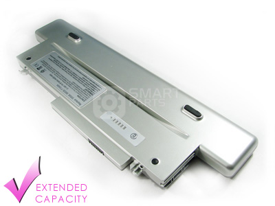 BD06E - High Capacity Battery for Dell Laptops (4400mA, Silver, Li-ion, 14.8V)
