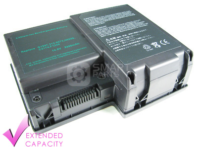 BD35E - High Capacity Battery for Dell - Inspiron - XPS Laptop (8800mA, Dark Grey, Li-ion, 14.8V)