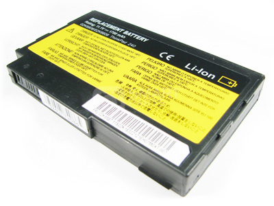 BI12 - Battery for IBM - Thinkpad - 240X Laptop (1700mA, Black, Li-ion, 11.1V)