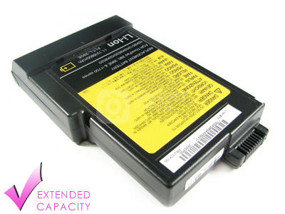BI14E - High Capacity Battery for IBM - Thinkpad - i1721 Laptop (6600mA, Black, Li-ion, 11.1V)