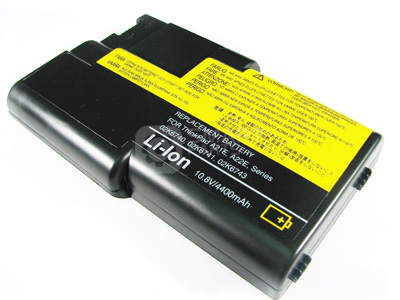 BI15 - Battery for IBM - Thinkpad - A21E Laptop (4400mA, Black, Li-ion, 10.8V)