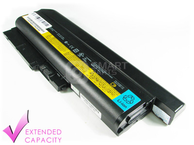 BI17E - High Capacity Battery for IBM - Thinkpad - R60e Laptop (6600mA, Black, Li-ion, 10.8V)