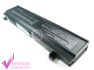 BT09E - High Capacity Battery for Toshiba - Satellite - A105-S4214 Laptop (6600mA, Black, Li-ion, 10.8V)