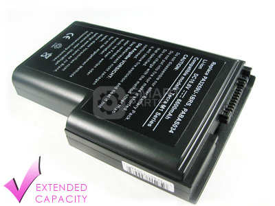 BT23E - High Capacity Battery for Toshiba - Tecra - M1 Laptop (6600mA, Black, Li-ion, 10.8V)