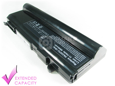 BT37E - High Capacity Battery for Toshiba - Tecra - M2V Laptop (8800mA, Black, Li-ion, 11.1V)